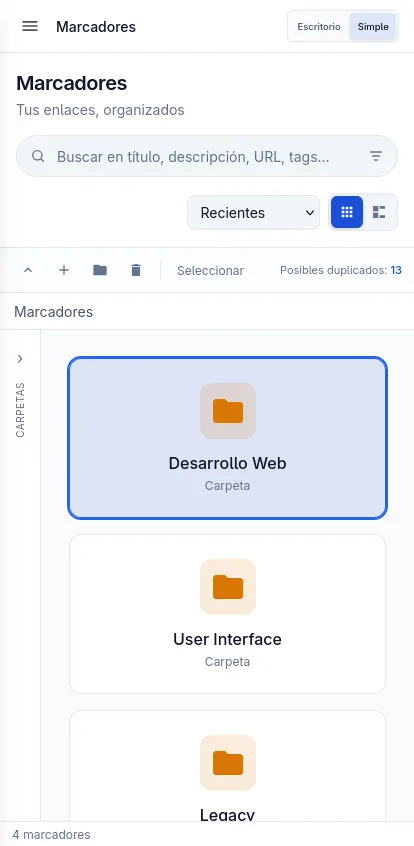 WEB Marcadores — captura 10