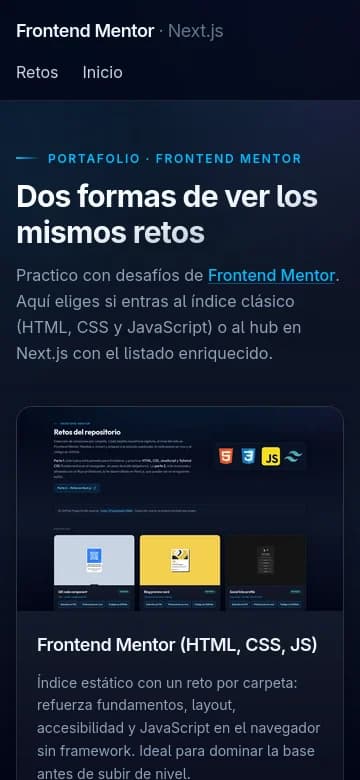 Frontend Mentor (Next.js) — captura 4