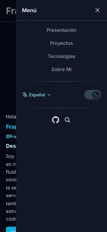 Fravelz Portfolio (Next.js) — captura 5
