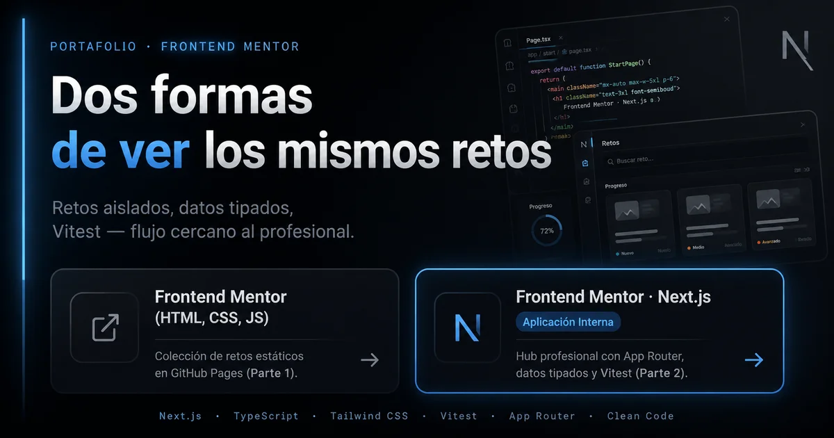 Frontend Mentor (Next.js) - Project preview