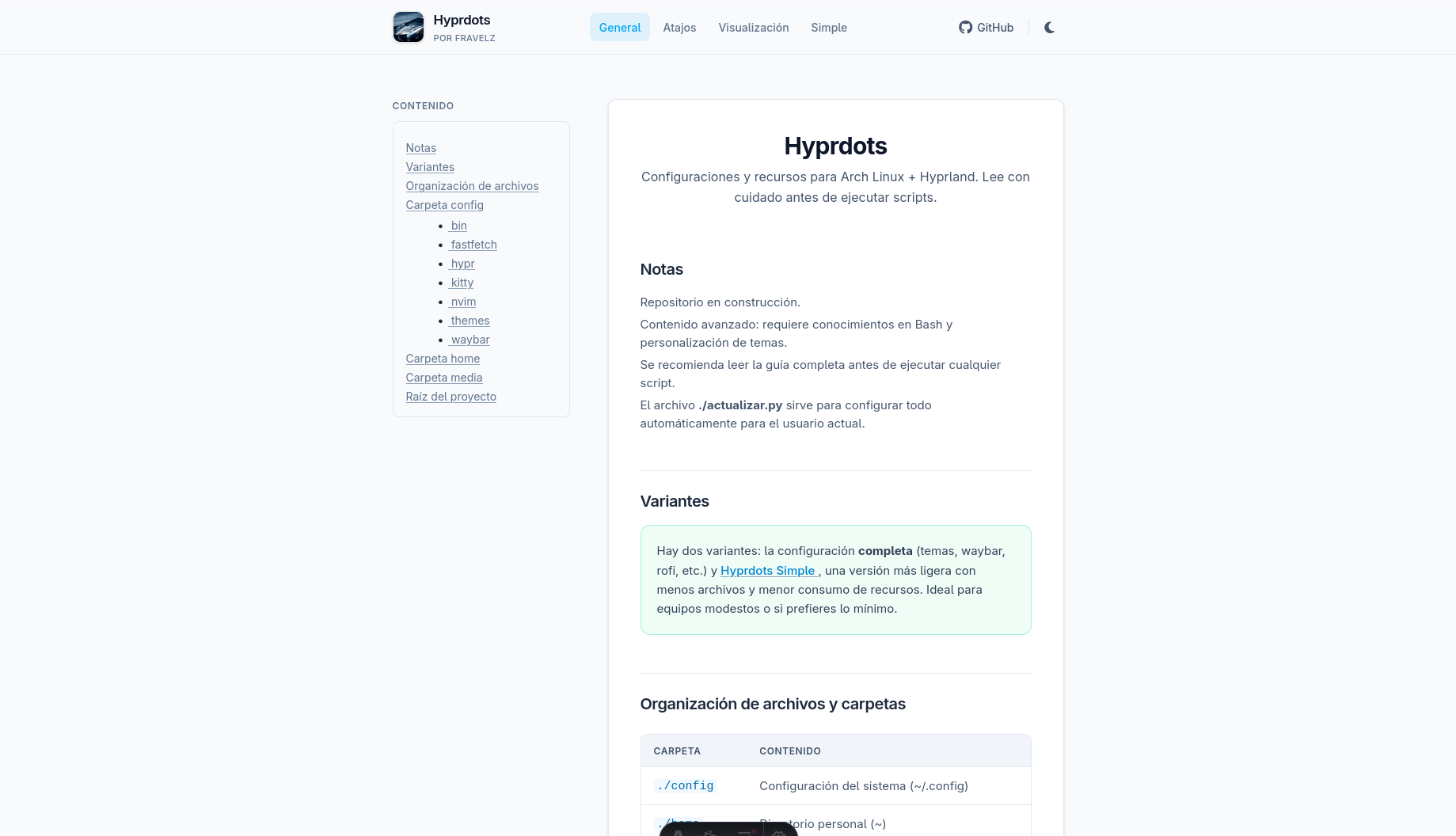 Web Hyprdots - Preview
